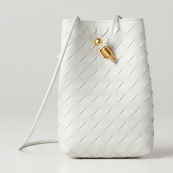 Dagdroom geweven tas voor wholesale door Justin Gregory Inc