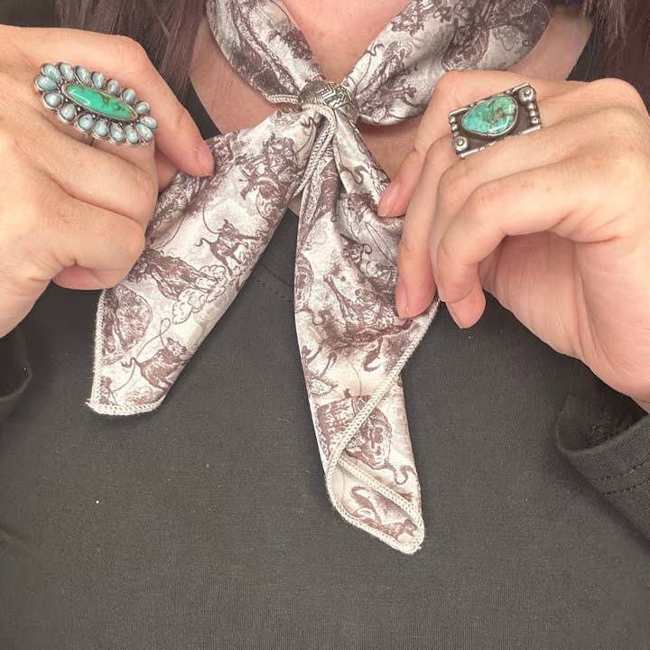 Sterling Kreek - Wholesale Scarf - Women's - MINI Rodeo Road Wildrag