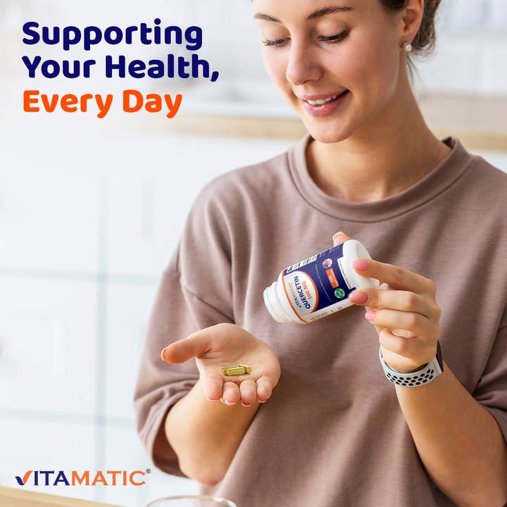 Vitamatic - Wholesale Oral Supplement/Vitamin - Vitamatic Quercetin 500mg | 120 Vegetable Capsules
