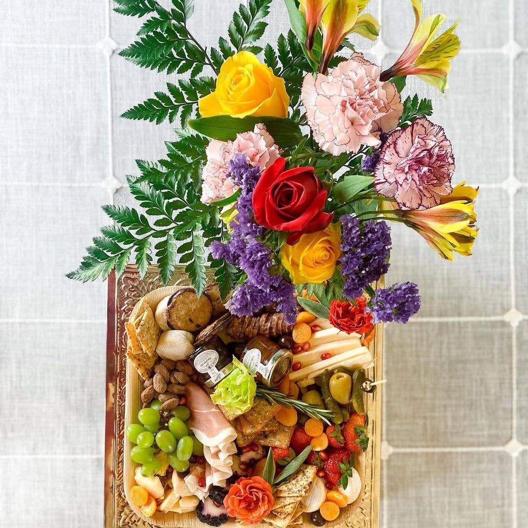 Charity Leaf – Engroshandel Engangstallerken – Palmeblad Firkantede Tallerkener - 20 cm - Pakke med 50 stk5