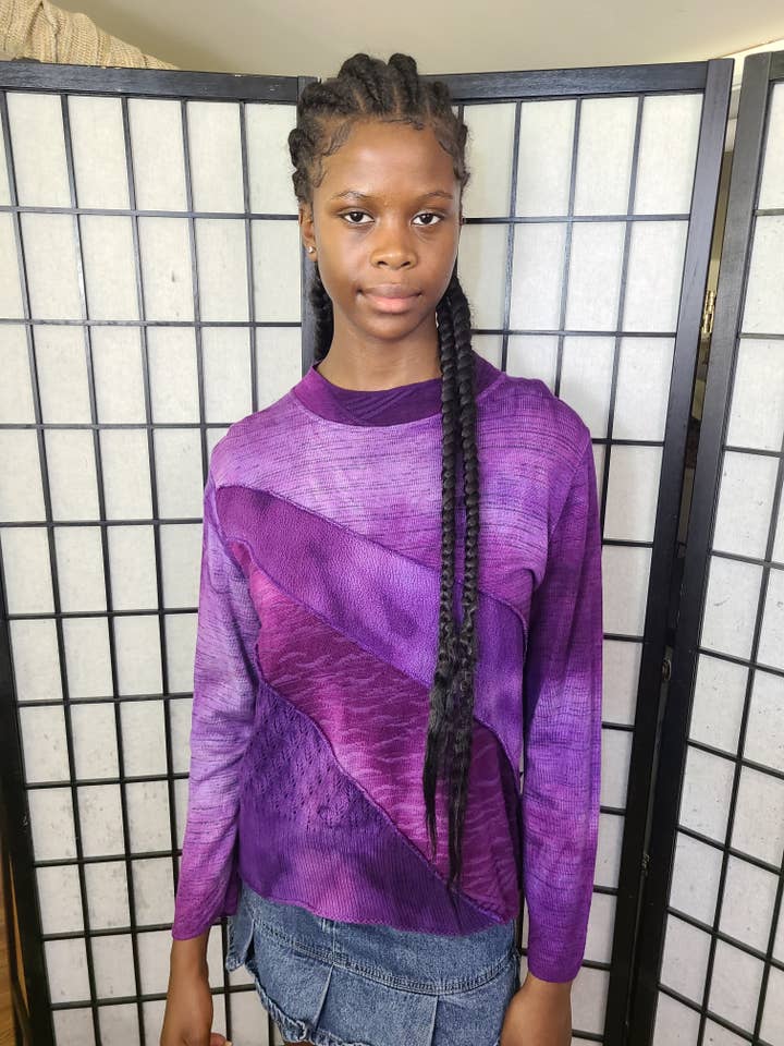 Pull Sky-Dye brodé pour la vente par IWANCIW functional funware