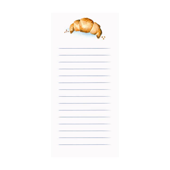 Bloc-notes croissant- pour la vente par Brake Ink Stationery