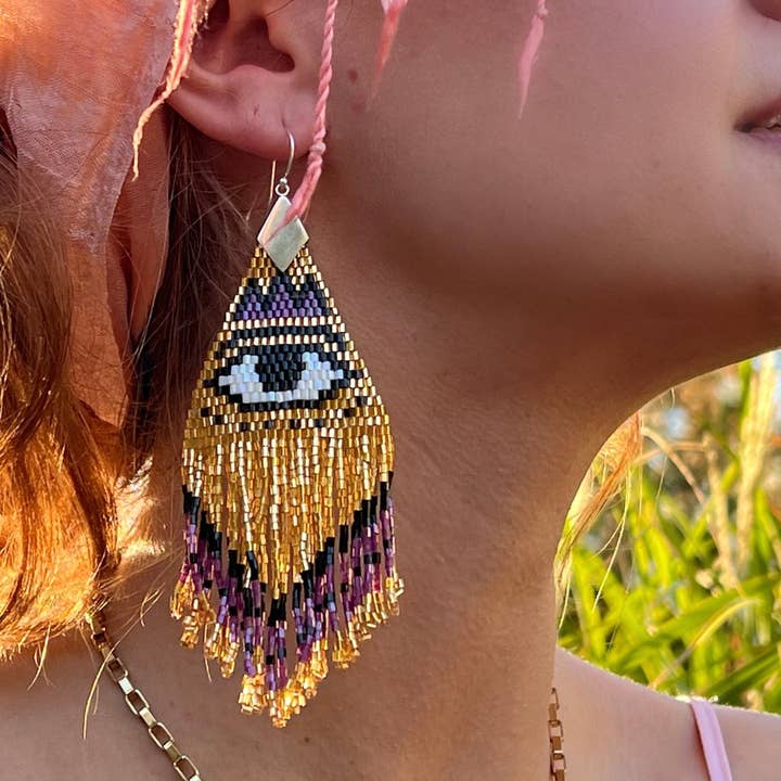 The Cleopatra Earring for wholesale by Atra Nova By Sheila B.