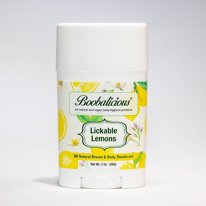 Boobalicious - Wholesale Deodorant - Women's - Lickable Lemons Breast Deodorant