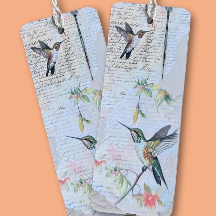 Segnalibro Ispirato alla Natura del Colibrì Ispirante per la vendita all'ingrosso da parte di Readers Gonna Read