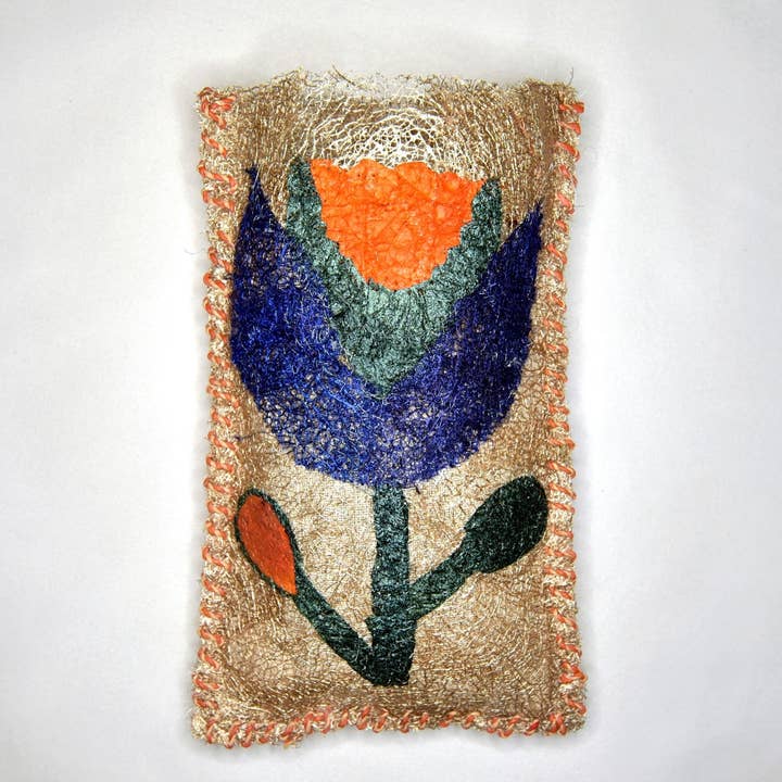 Wild Silk Lavender Sachet - Dayflower for wholesale by Tanana Madagascar