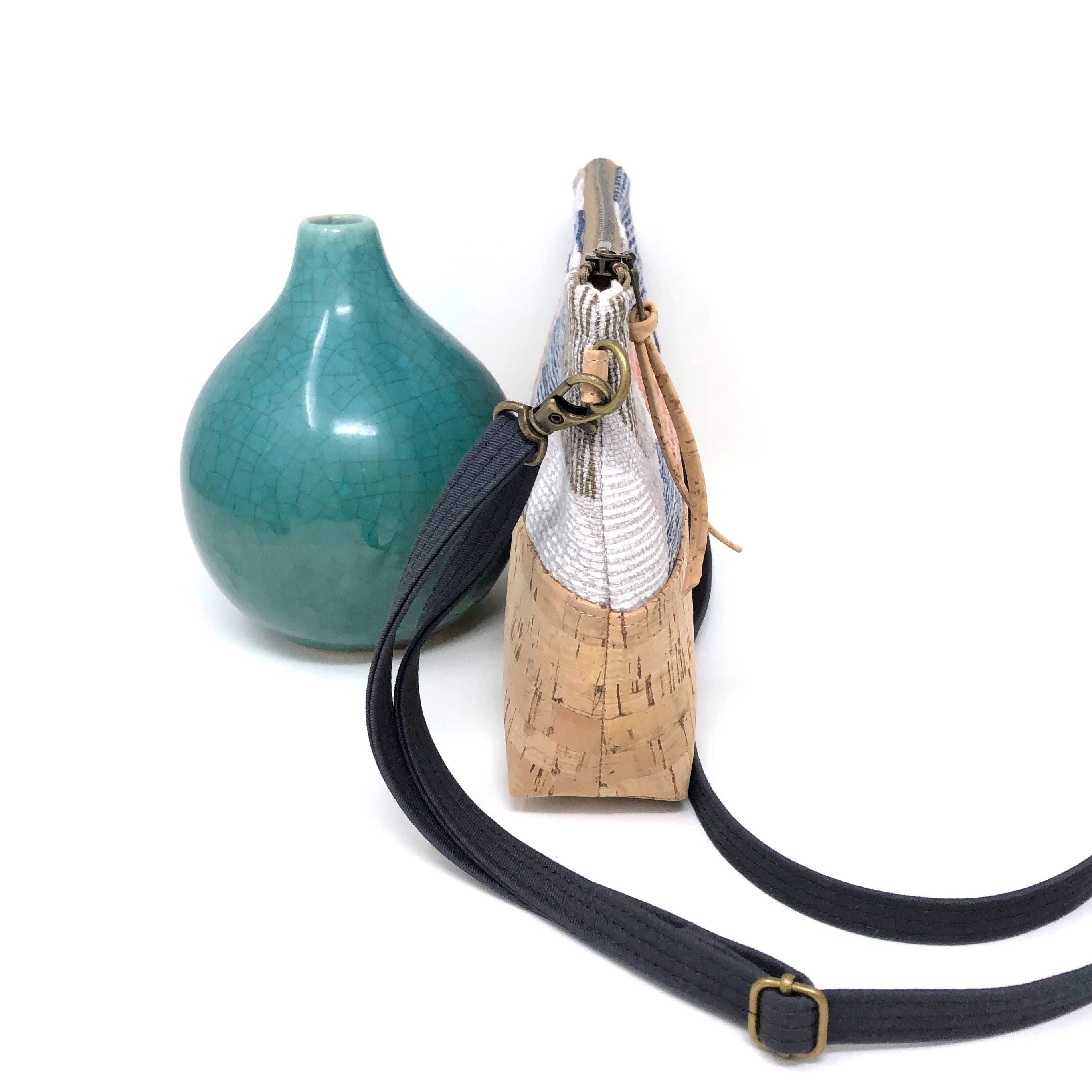 mmb by hand - Wholesale Crossbody Bag - Women's - Organic and Cork Mini Crossbody2