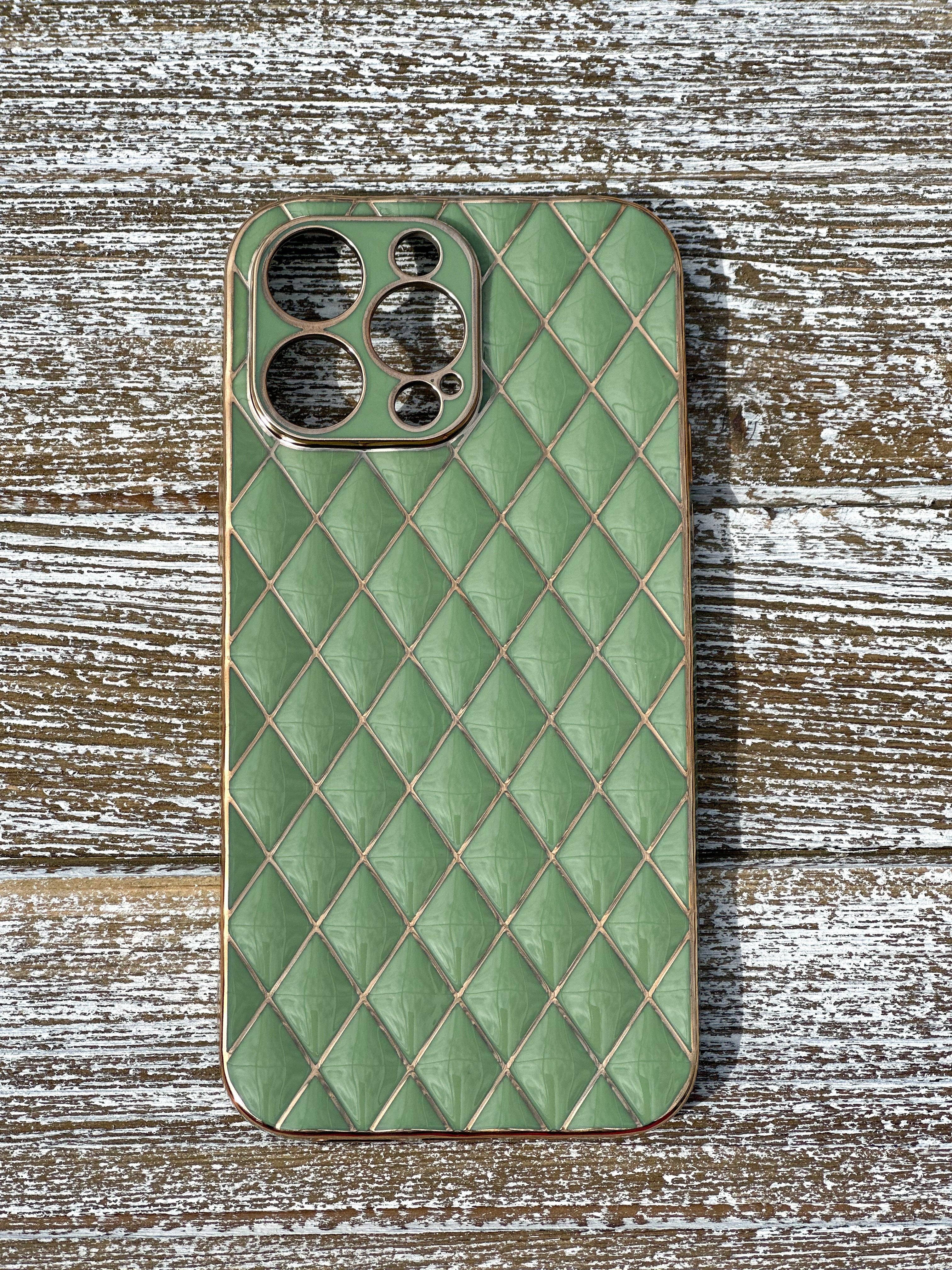 Harris Girls & Co. - Wholesale Phone Case - Women's - "Glitz And Glamour" Sage iPhone Case