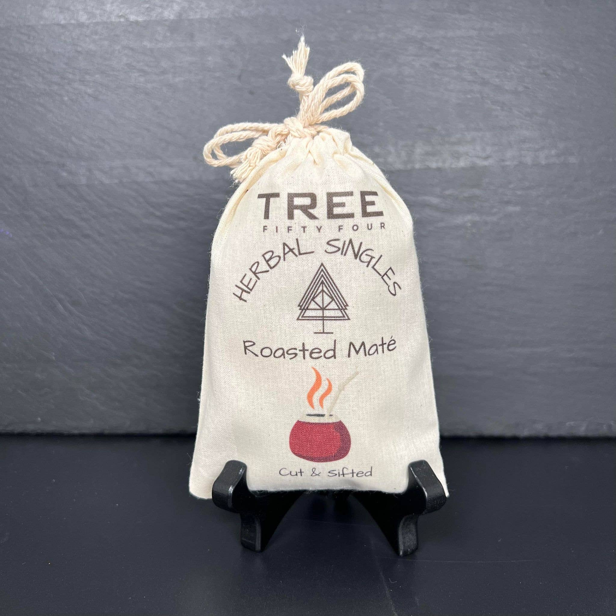 Tree Fifty Four - Wholesale Loose Tea - Roasted Yerba Mate 4-Pack Sachet Set | 4" x 6"0
