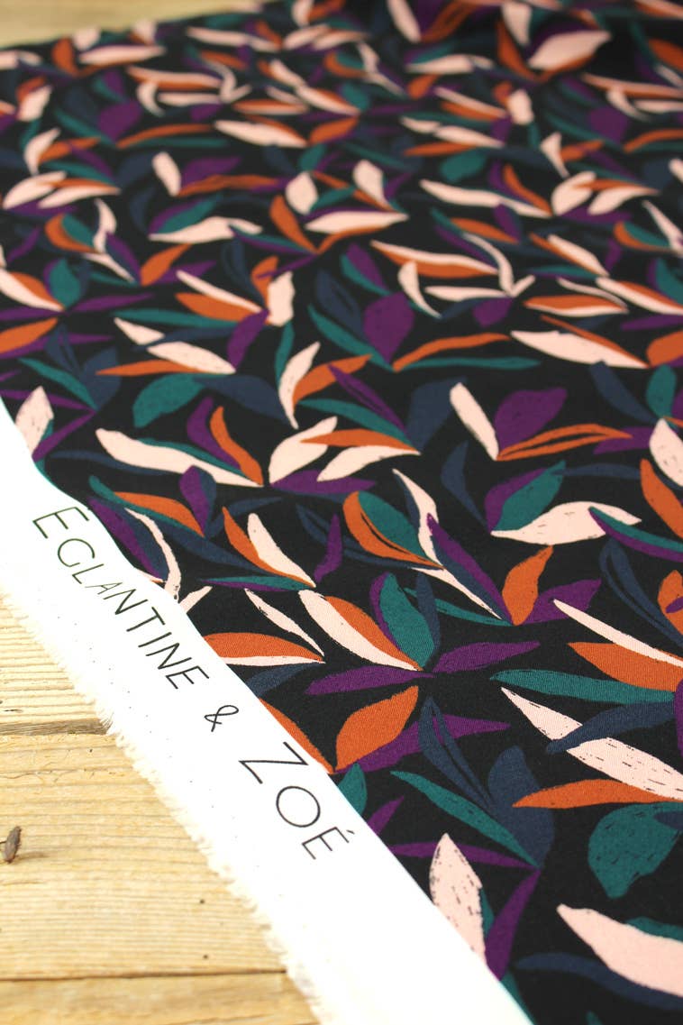 Eglantine et Zoé - Wholesale Fabric - Mowgli Multicolor Viscose Fabric9
