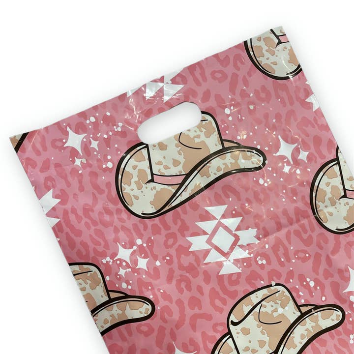 Trendy Chick Mailers – Engroshandel Gavepose – 12x15 Trendy Cowgirl Merchandise taske1