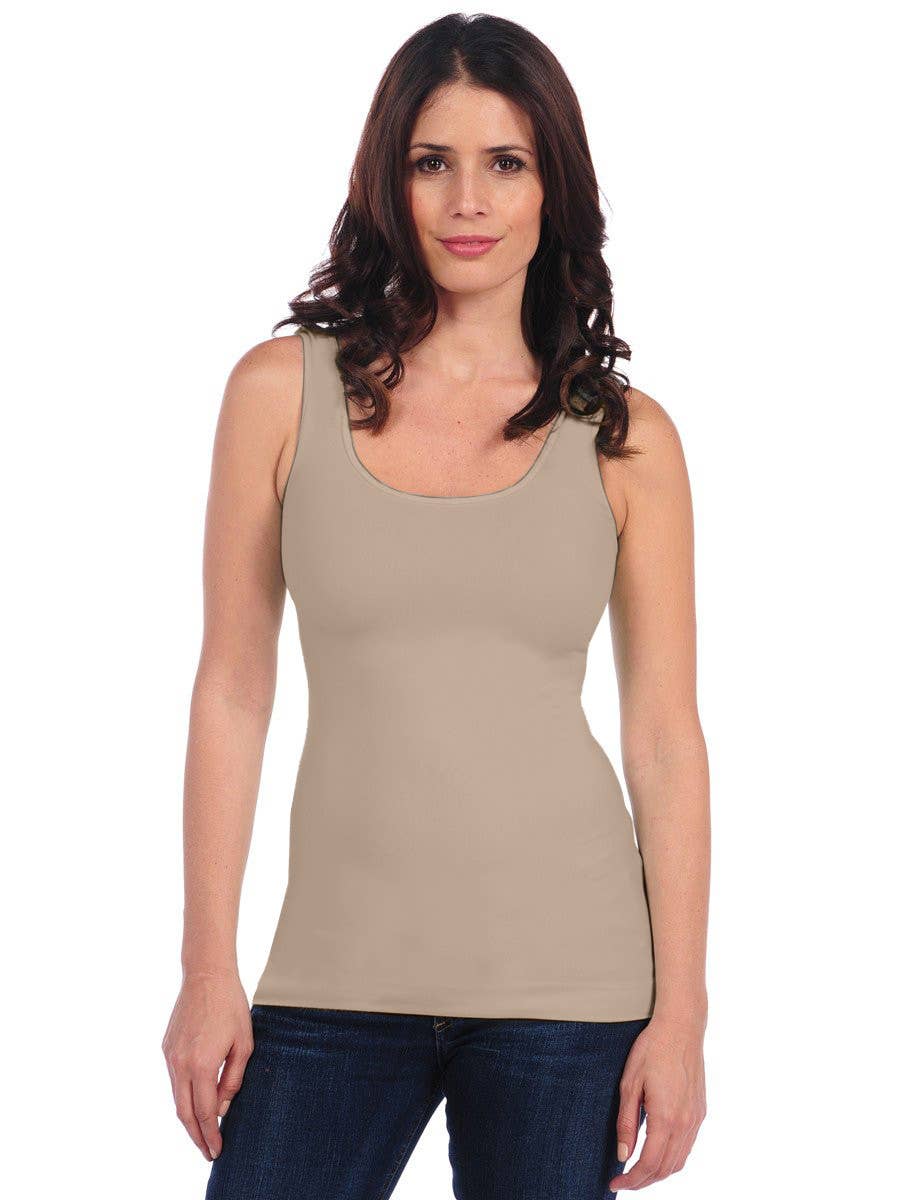 TINA Stephens Italy/Tees By Tina – Großhandel Tanktop – Damen – Nahtloser, glatter Tank (300ST)63