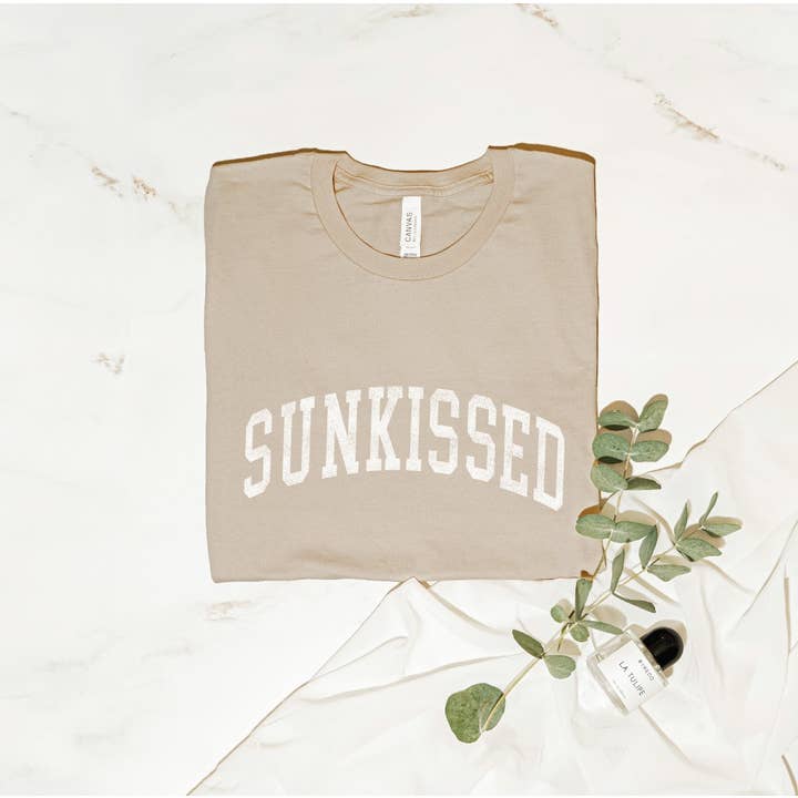 OAT COLLECTIVE - Wholesale Screen Printed T-Shirt - Women's - SUNKISSED Graphic T-Shirt