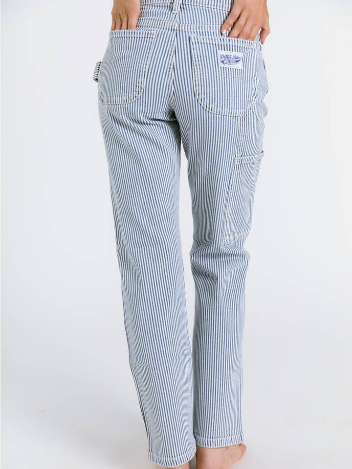 Porter Blue Apparel - Wholesale Jeans - Women's - PEYTON PAINTER IN PACIFIC WASH3