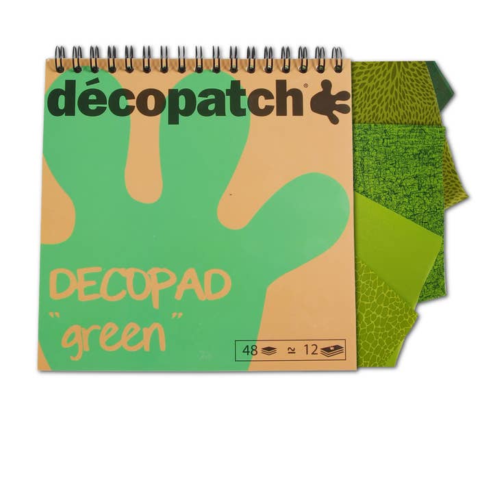 Exaclair - Wholesale Craft Supplies - Decoupage Paper Pad by Decopatch® - Six Varieties