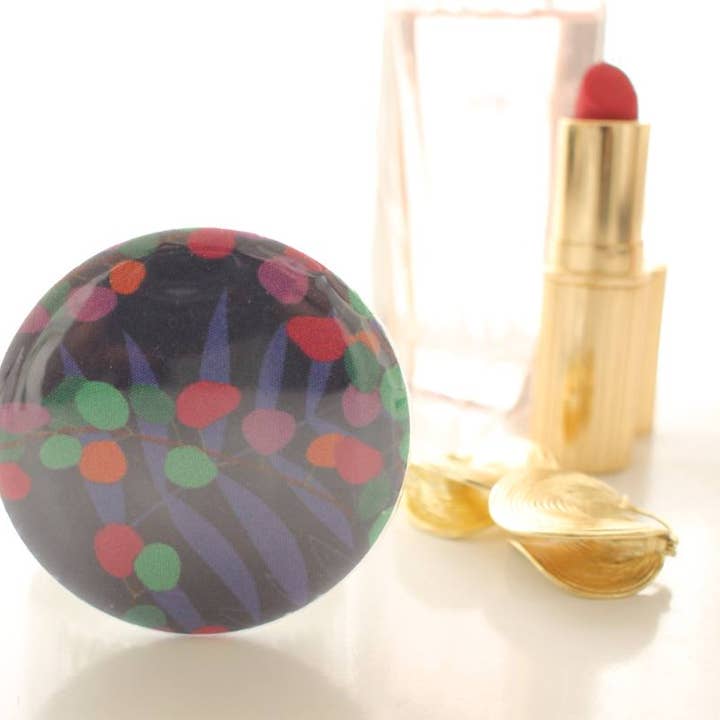 Bella Berries pocket mirror for wholesale by Sabrina Trefle