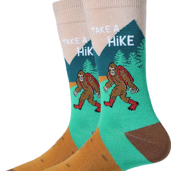 Take a Hike Bigfoot Strømper for engroshandel hos Sock Harbor / Bigfoot Sock Co.
