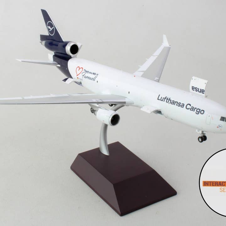 GEMINI200 LUFTHANSA MD-11F 1/200 D-ALCC INTERACTIVO DESPEDIDA para venta al por mayor de Daron Worldwide Trading