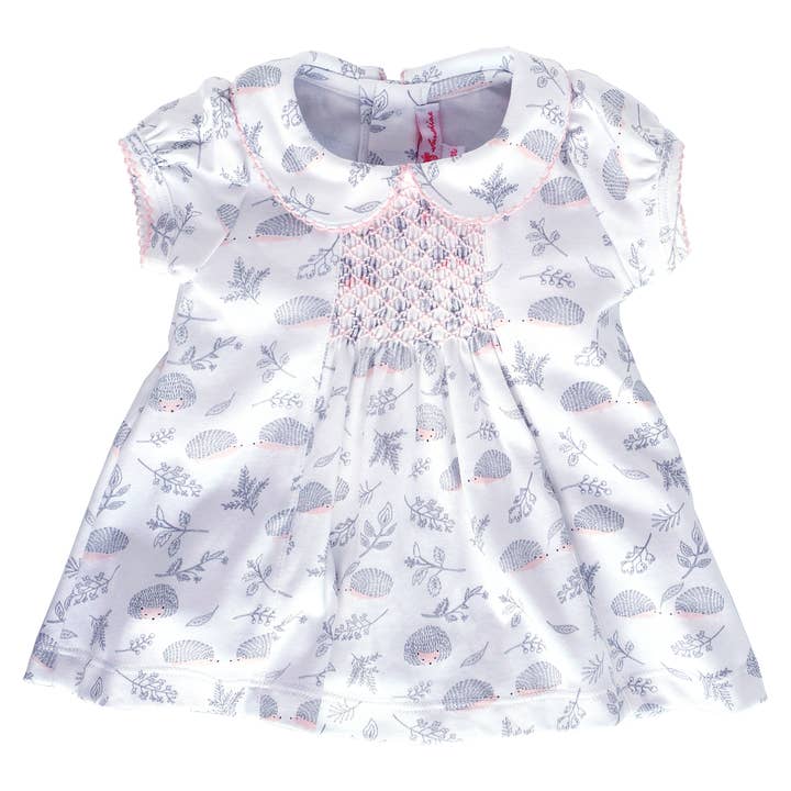 Cameryn Hedgehog Dress with Ruffle Bloomer for wholesale by Pineapple Sunshine