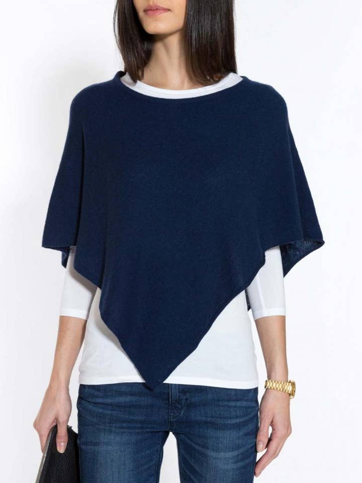 Pure Cashmere Capelet Poncho for engroshandel hos MaisonCashmere