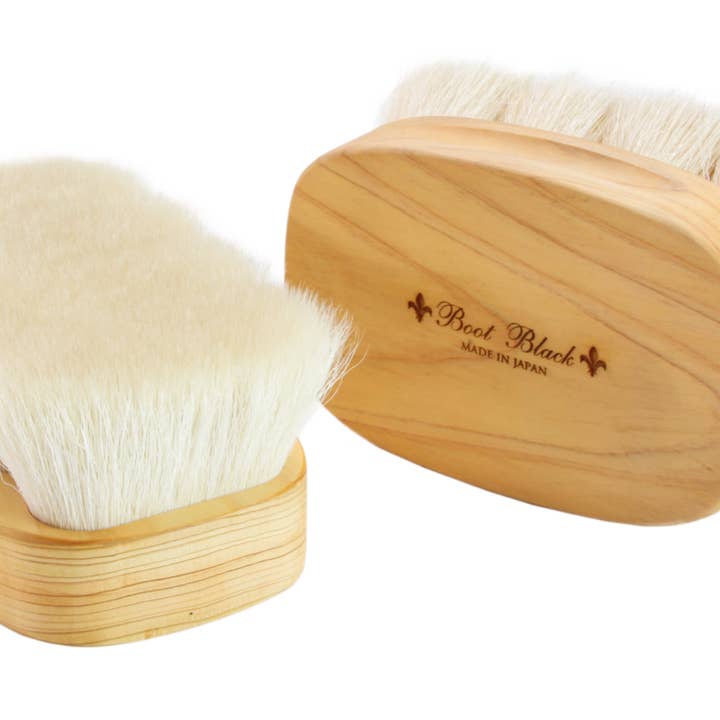 Boot Black USA - Wholesale Shoe Polish - Finishing Brush from Goat Hair - Hand Made2