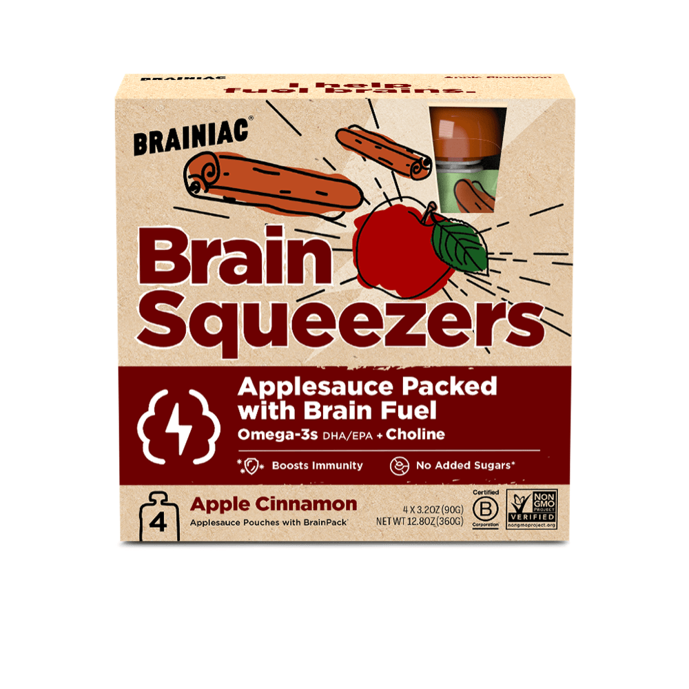 Brainiac - Wholesale Dried/Dehydrated Fruit - Cinnamon Omega-3 Applesauce0