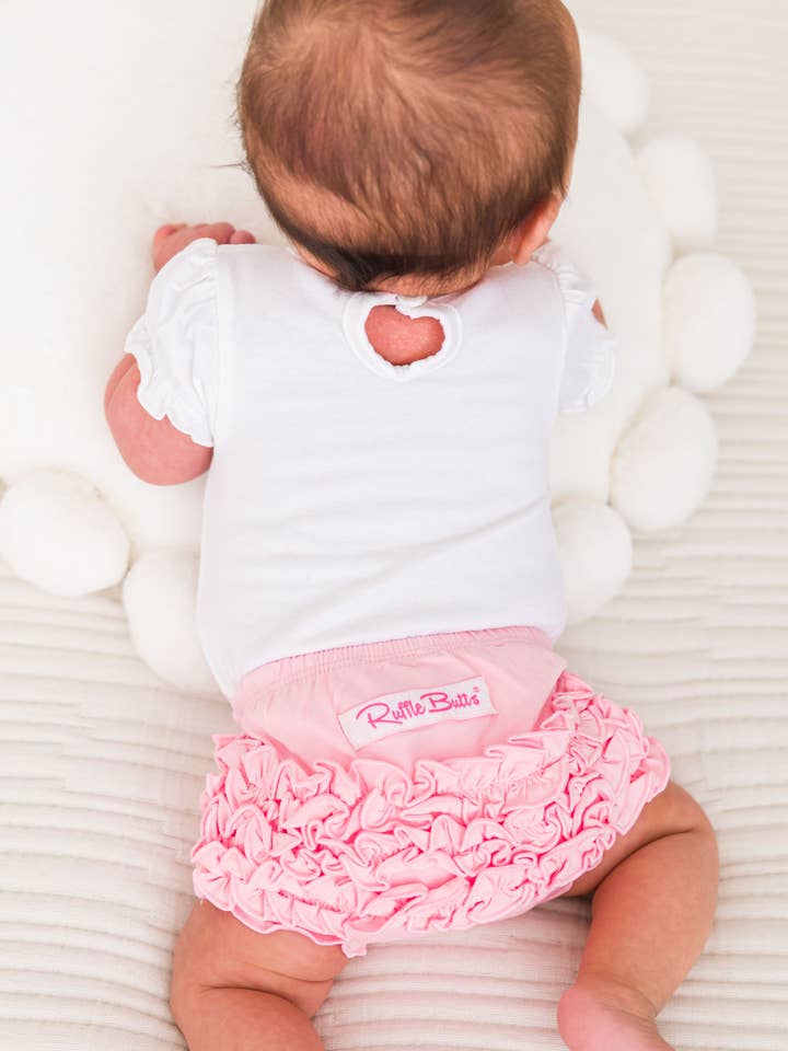 Baby Girls White Knit Puff Short Sleeve Bodysuit
for wholesale on Faire6