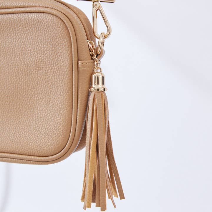 Nakoa The Label - Wholesale Crossbody bag – Women's - Vegan PU Leather Miami Crossbody - Beige9