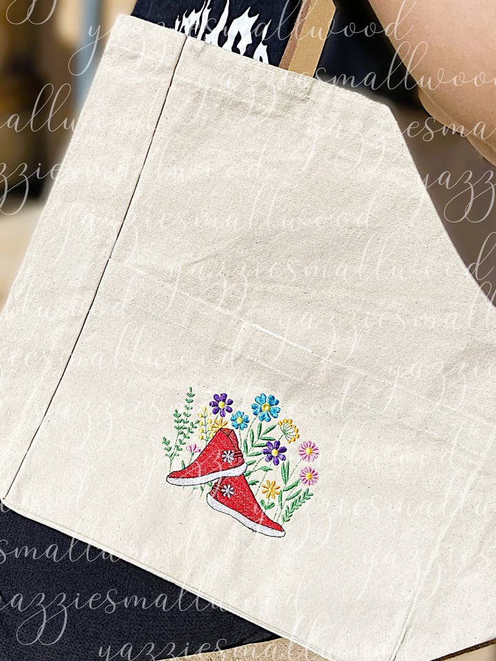 Navajo Moccasin Floral for wholesale by yazziesmallwood