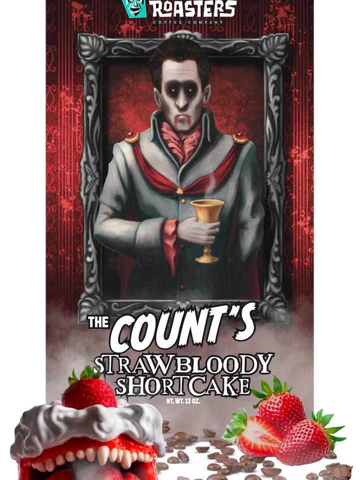 The Count's Strawbloody Shortcake for wholesale by Expedition Roasters