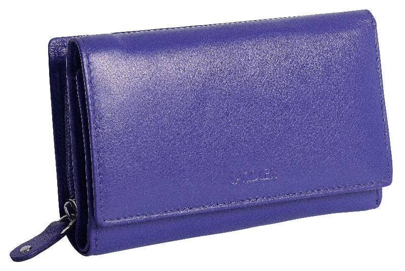 SADDLER - Wholesale Wallet - Women's - Compact Trifold Leather Purse "Eleanor" – Handmade by Saddler | RFID Protected & Gift Boxed | 10 Card Slots & Rear Zip Coin Pocket44