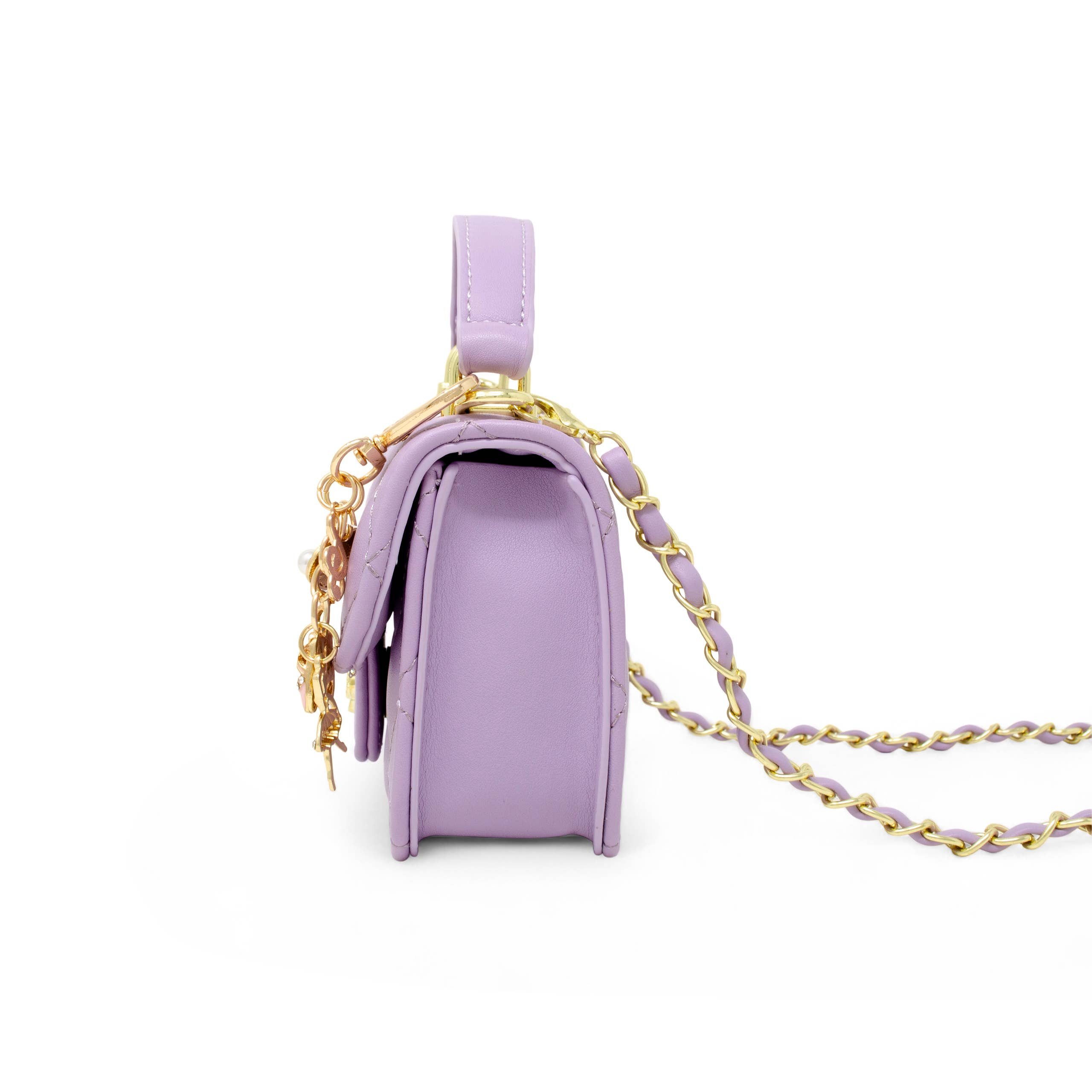 Tiny Treats and ZOMI GEMS - Wholesale Crossbody bag – kids - Tiny Quilted Ballet Charm Handbag12