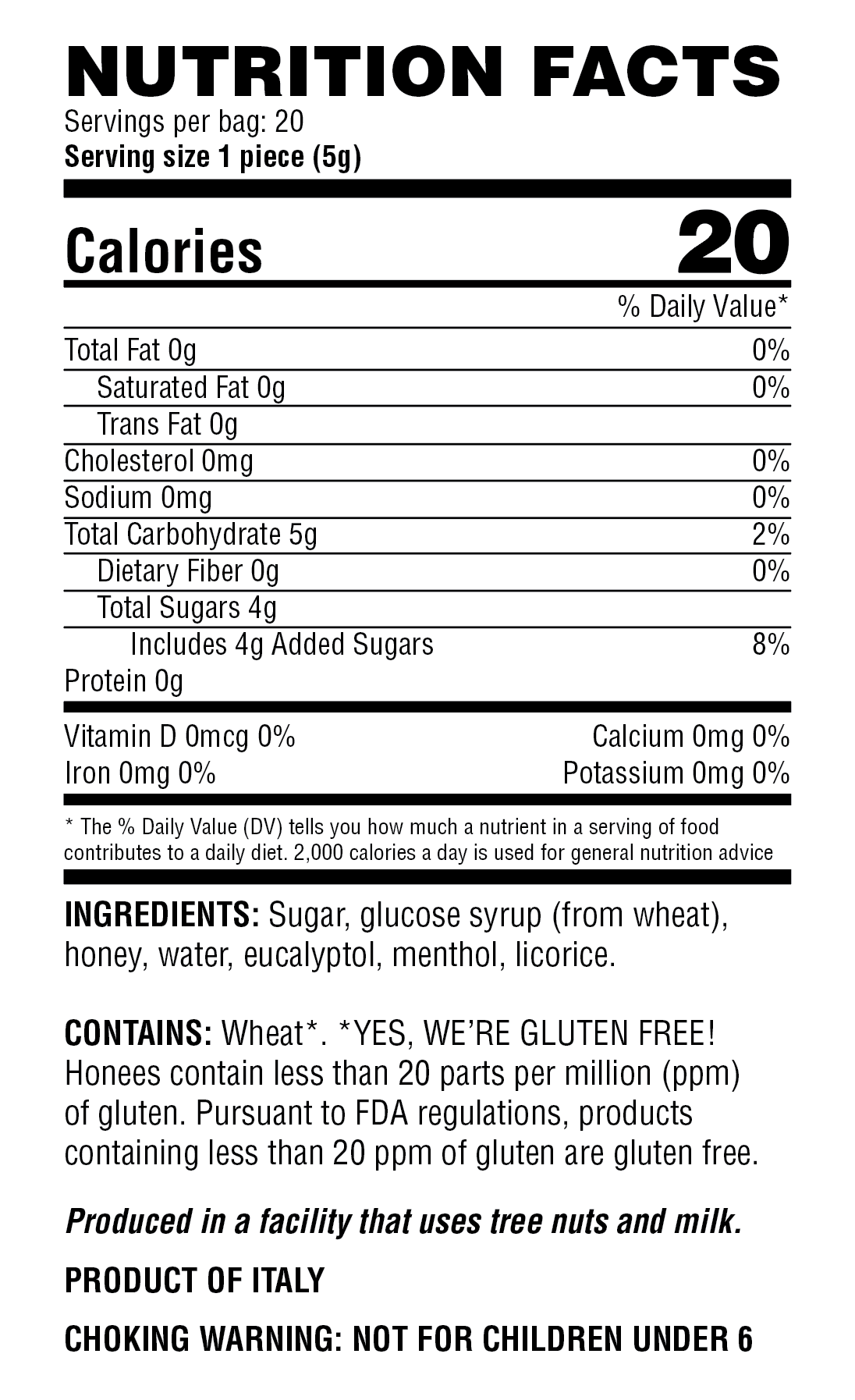 Andre Prost Inc. - Wholesale Lozenges/Cough Drops - HONEES™ Honey Menthol Eucalyptus Bags3