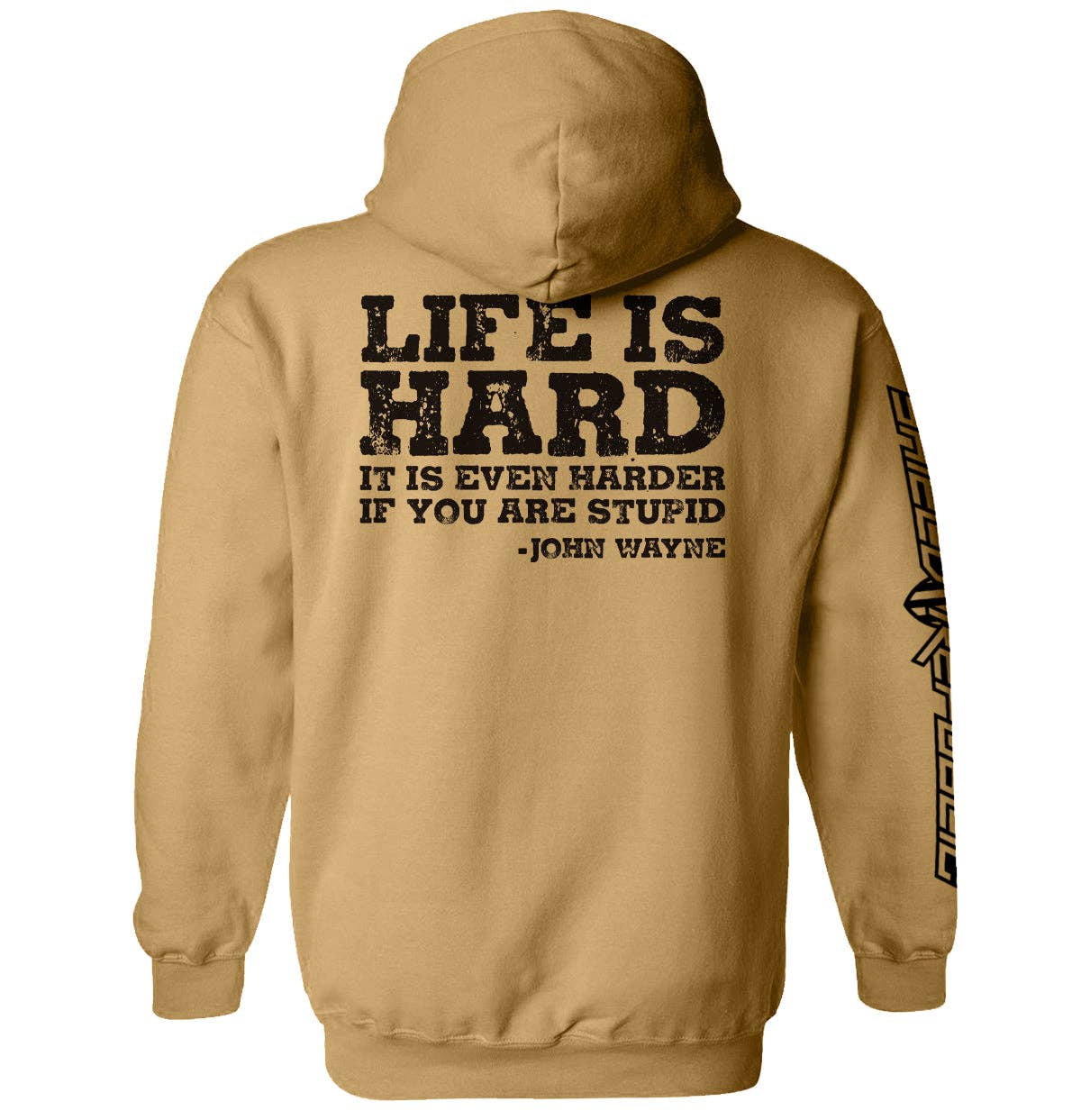 Shield Republic - Wholesale Screen Printed T-Shirt - Men's - Life Is Even Harder When You Are Stupid8