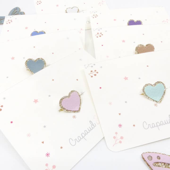 Anello «My little heart» per la vendita all'ingrosso da parte di Crapaud Chou