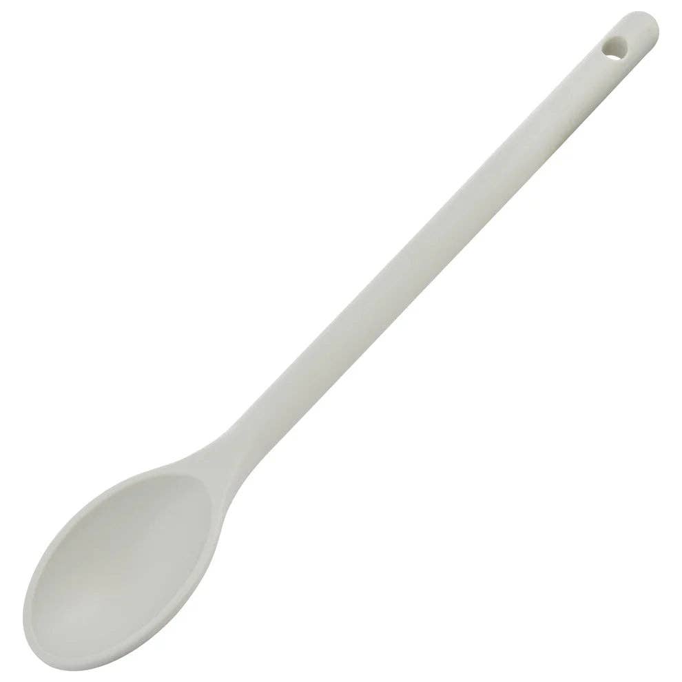 EcoQuality - Wholesale Kitchen Spoon - NS-12B to 15W, 12" Blue to off White Nylon Spoon, EA7