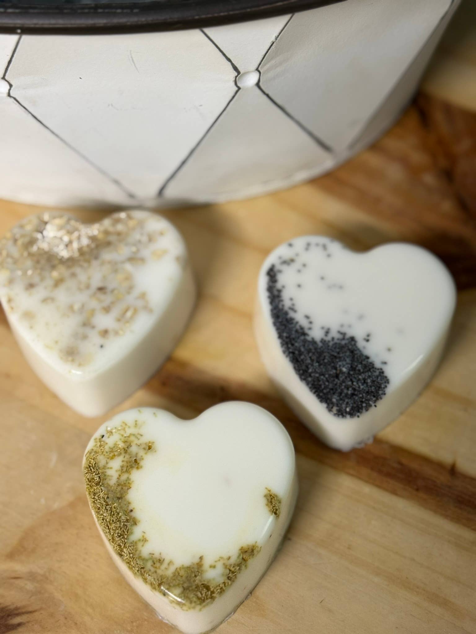 Finleys Farms - Wholesale Bar Soap - Finley’s Farms Goat Milk Soap – Heart Slim Bar3