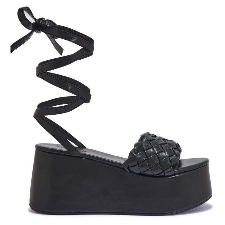 UNIQUE41 — SANDÁLIA ROBUSTA DE CORREIA DE CALCANHAR COM PLATAFORMA por atacado de City Shoes