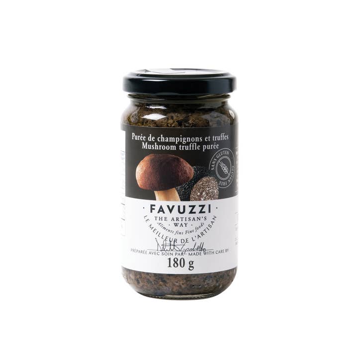 Favuzzi - Vente Sauces - Tartinade aux champignons et aux truffes