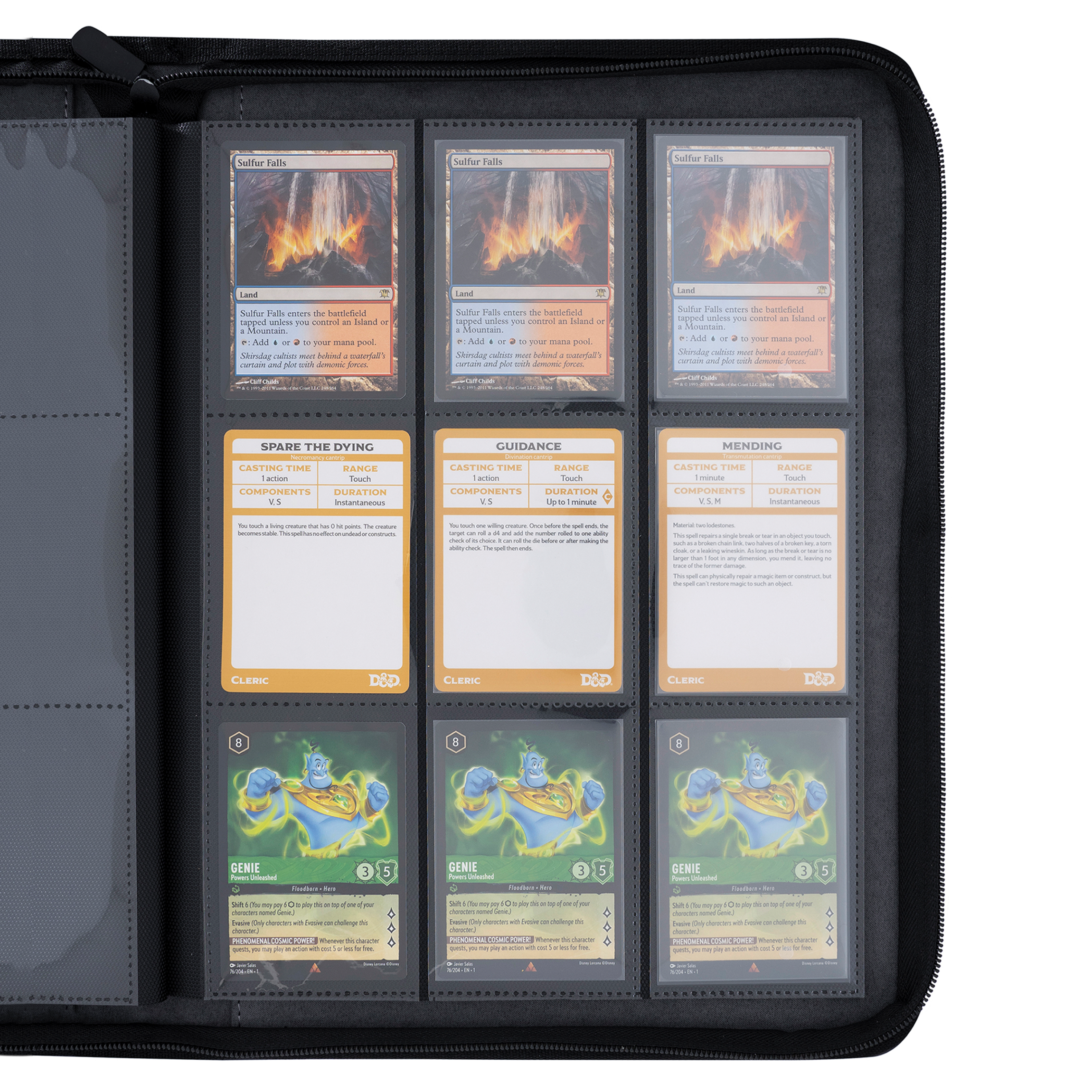 QMDirect - Wholesale Card Game - TCG Faux-Leather Trading Card Binder - Red5