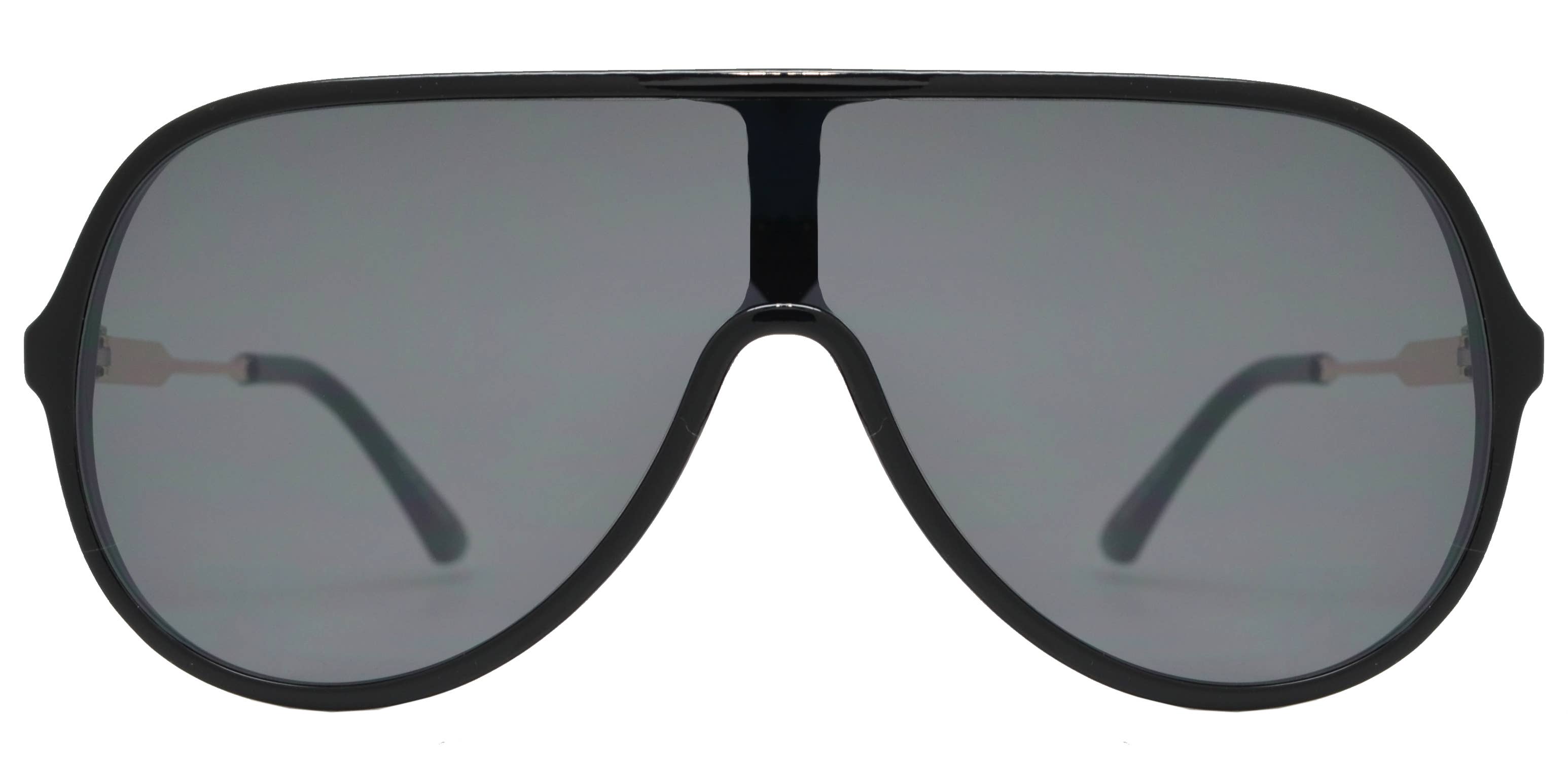 Dynasol Eyewear – Engroshandel Solbriller - Dame – Flad linse i ét stykke Shield Flat Top plast solbriller1