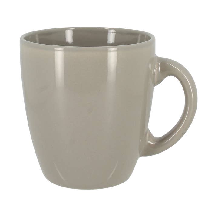 18cl grey life mug in new bone china for wholesale by Novastyl