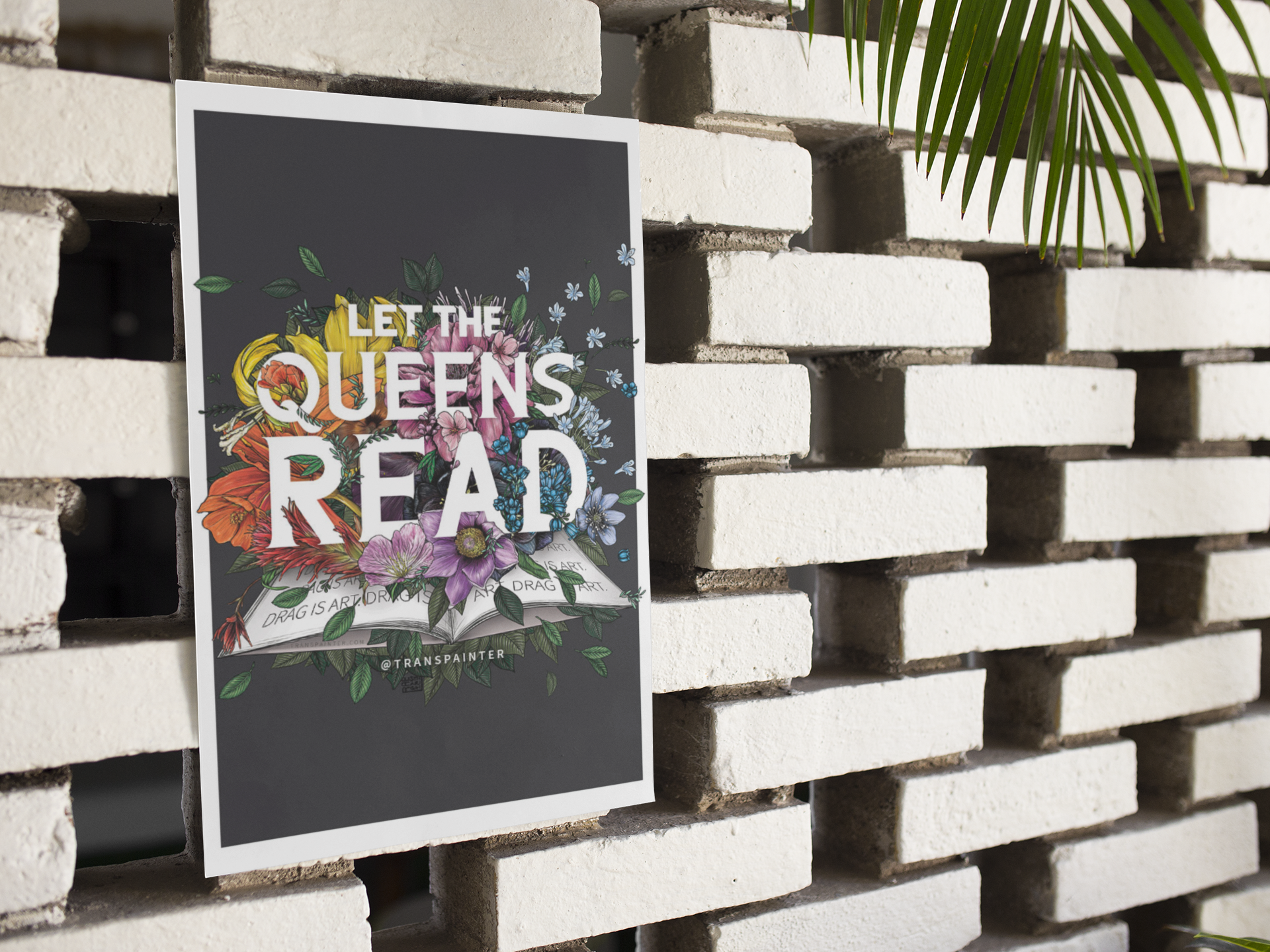 Transpainter - Wholesale Art Print - Let the Queens Read Poster | Drag Queen Art Print6