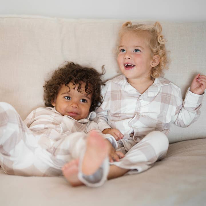 Holiday Plaid Pajamas for wholesale by Atlas Grey