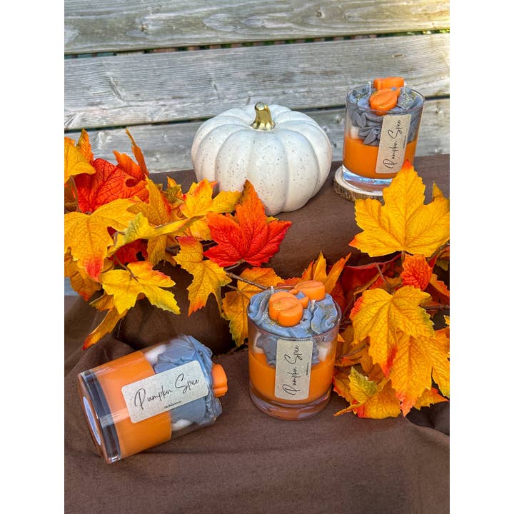 Die Rhoen Kerze – Großhandel Kerze im Glas / gefüllte Kerze – Pumpkin Spice Food Kerze2