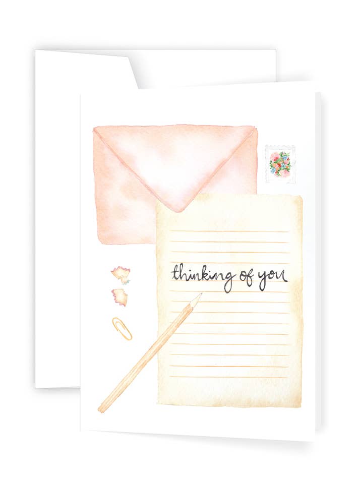 Thinking of You - Greeting Card for wholesale by Ellen Walsh Designs