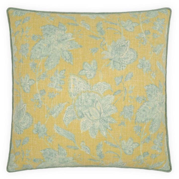 Graceland Floral Design Throw Pillow for wholesale by LOOMLAN