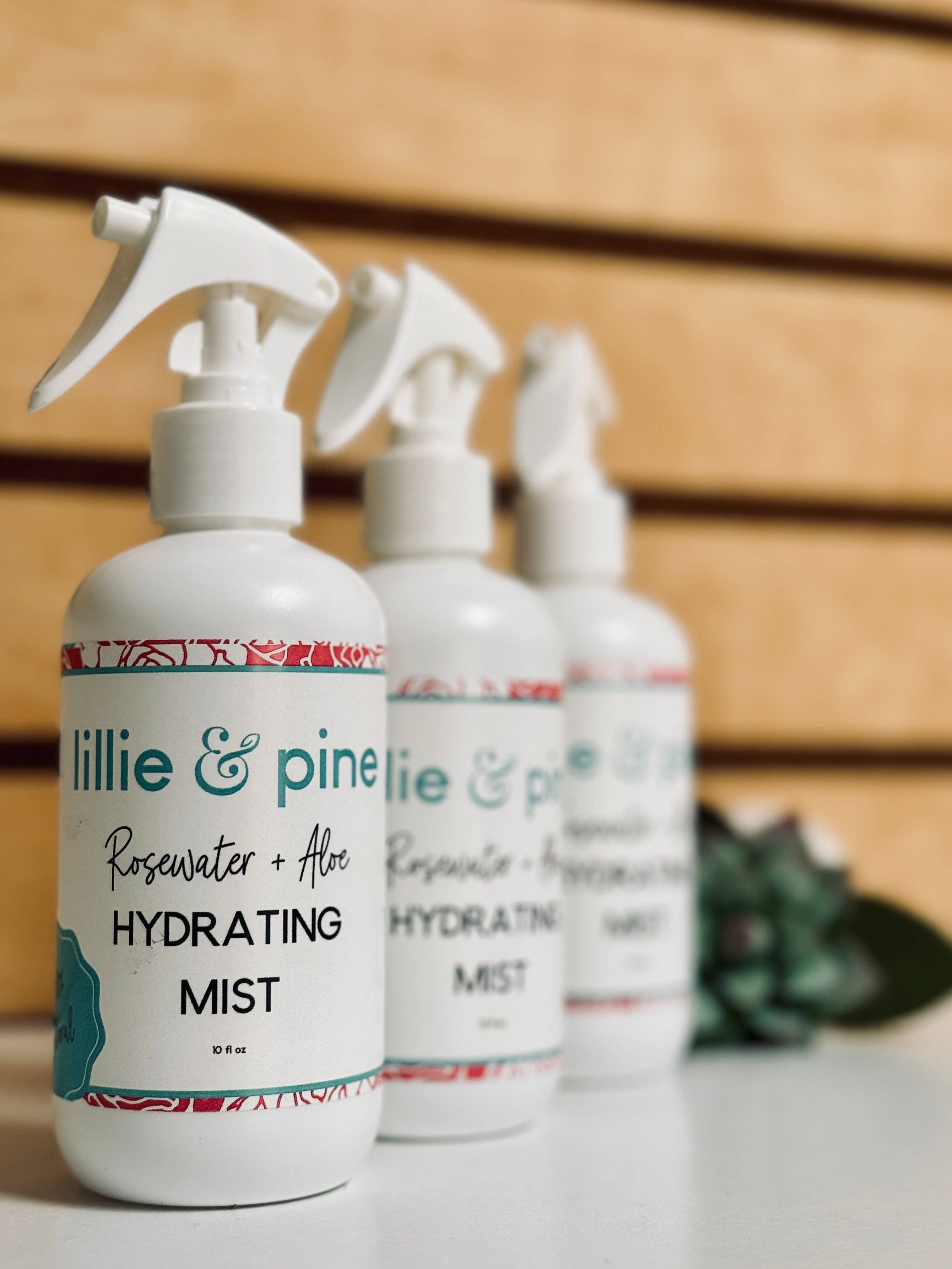 L I L L I E  &  P I N E - Wholesale Face & Body Mist/Water - Rosewater + Aloe Hydrating Mist5