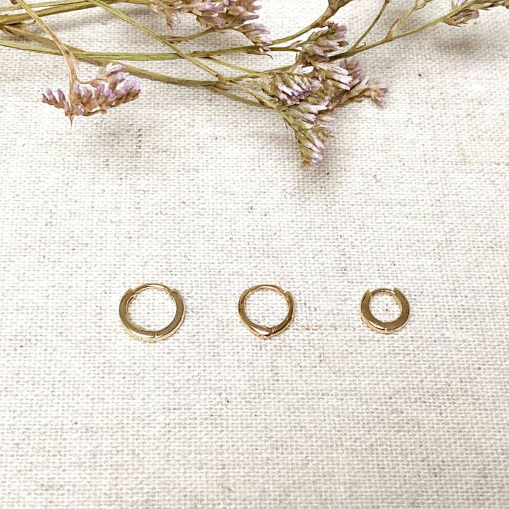 ZOHREH - Wholesale Huggie Earrings - Huggie Hoop Earring 9k Gold4