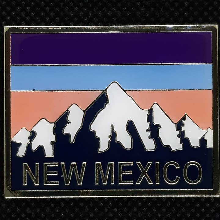 Pin - NM Sunset for New Mexico for wholesale by Fantastic Souvenirs, Gifts & Collectibles